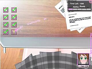 Umichan maiko cheats in classroom game part 2