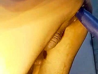 trying out this gay anal dildo for the first time feels amazing