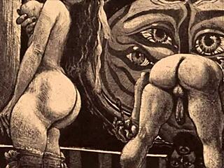 vintage erotic drawings from antique comics and cartoons