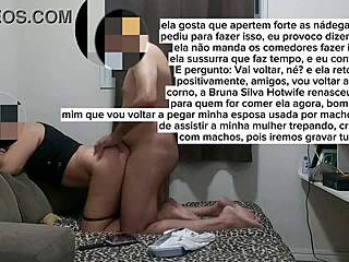 Bruna Silva Returns As Hotwife In Voyeur Cuckold Scene.