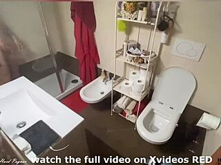 spying on the gay guy in the shower. watching him masturbate feels so thrilling.