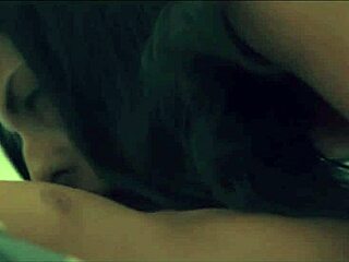 Voyeuristic brunette watches european couple fuck hard