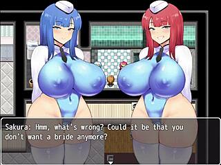 i'm ruri with my twin sakura chasing criminals in this ntr police hentai