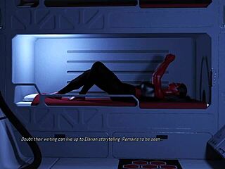 Alien Reporter Masturbates on Boring Work Trip