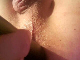 Experienced guy teases with his hard cock