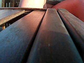 Feel The Adrenaline Of Flashing Without Panties In Public Skirt