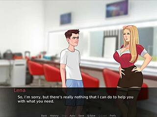 in lust legacy, teen plays naughty photoshoot with curvy step mom