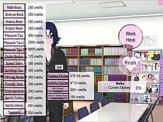 Umichan maiko cheats in classroom game part 2