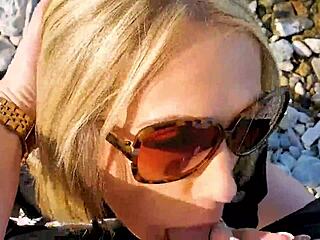 Public Beach Fuck in Paradise with Tight Pussy Canadian Babe Bent Over in Doggystyle POV Outdoor Homemade