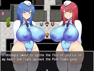 我是Ruri和我的双胞胎Sakura在这个NTR警察本子中追捕罪犯