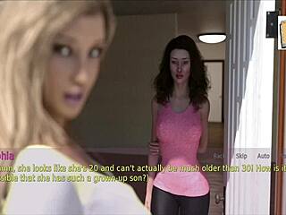 ¡No puedo creer que estoy follando a esta madrastra y esposa morena caliente en un juego salvaje!