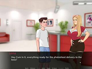 in lust legacy, teen plays naughty photoshoot with curvy step mom