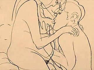 vintage erotic drawings from antique comics and cartoons