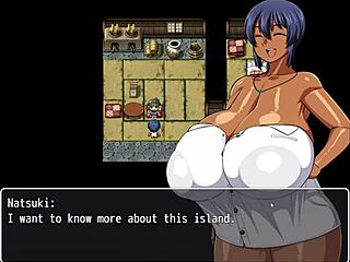 does natsuki enjoy her naked bath in the game?