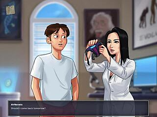 Summertime saga 36 featuring anime hentai elements