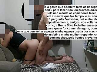 Bruna Silva Returns As Hotwife In Voyeur Cuckold Scene.