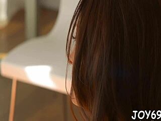 Naughty sweetheart plays solo with her favorite toy 😜