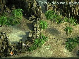 Emily's naked profile in Treasure of Nadia episode 3 scene 65