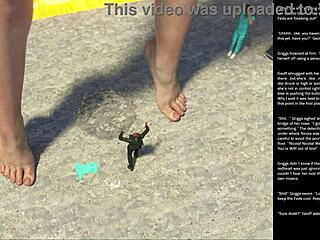 pequeño gesto 18+ en la gran manzana lleva a sexo 3D animado