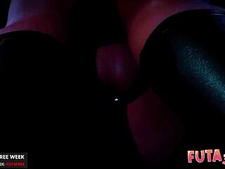 火辣巨乳扶她后入弯腰狗爬和女上位狂骑