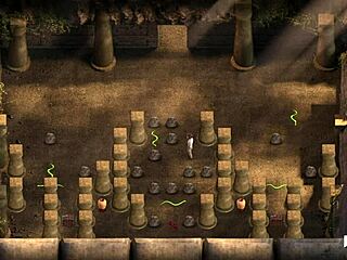 Emily's naked profile in Treasure of Nadia episode 3 scene 65