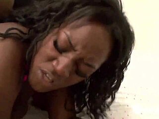 Three Black Girlfriends Swap Load from White Cock?