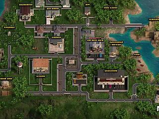 Emily's naked profile in Treasure of Nadia episode 3 scene 65