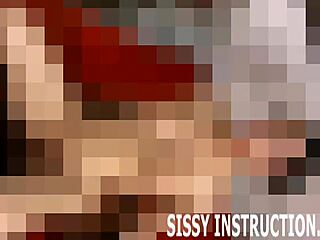 We wont judge you for being a sissy in this bisexual femdom pov bdsm.