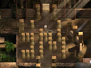 Emily's naked profile in Treasure of Nadia episode 3 scene 65