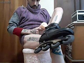 melvincoficial gay español solo masturbación en patines