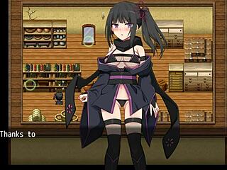 Geisha caliente follando con tíos en el nuevo hentai ryona de la princesa caída Setsuna