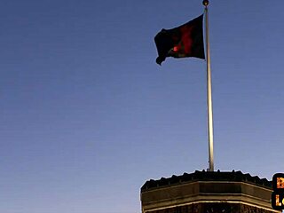 busty bondage submissive gets anally fucked in kinky threesome