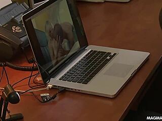 mia magma performs live sex with fingering and big cock