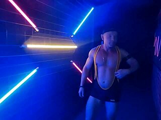 Intense bareback assfucking in sex club