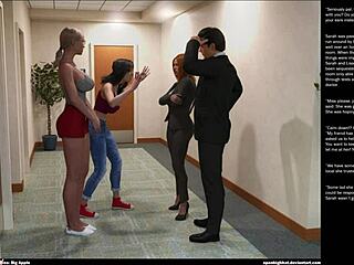 Big Apple Small 18+ Gesture Episodio 24 - Sexo en Cómics 3D Cartoon