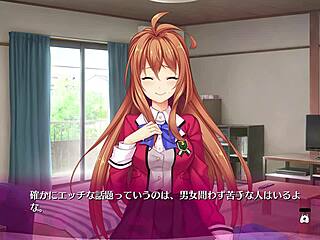 i indulged in a wild bukkake hentai game with lingerie blowbang action