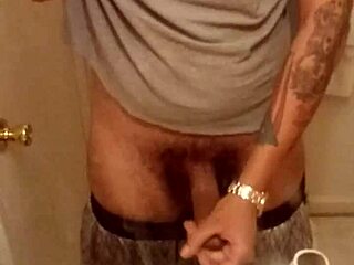 Just showing my huge cock for the camera, wanna see more of this solo action?