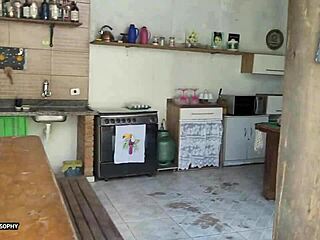 baby sophy in red lingerie bent over for doggystyle