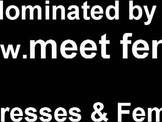 Asian femdom humiliates small penis in pov bdsm