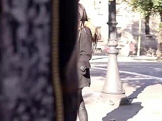 german scout picks up big tits latina milf bianka for cash fuck