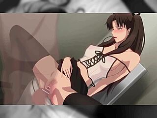 I love watching Tohsaka Rin in this hentai compilation from Fate