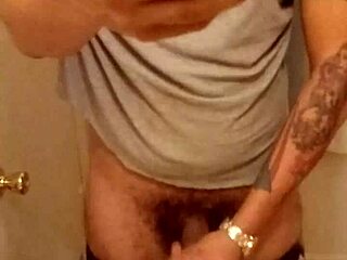 Just showing my huge cock for the camera, wanna see more of this solo action?