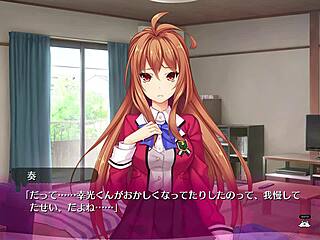 i indulged in a wild bukkake hentai game with lingerie blowbang action