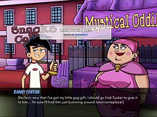 Hey, wanna see Danny Phantom’s Amity Park redux with wild hentai action?