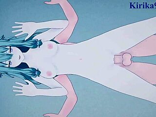 Wow, Kusanagi Nene and Akiyama Mizuki in Wild Hentai Sex!