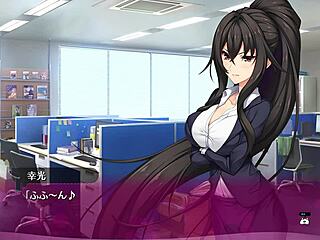 i indulged in a wild bukkake hentai game with lingerie blowbang action