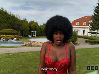 she returns debt with sex in outdoor debt4k scene