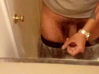 Just showing my huge cock for the camera, wanna see more of this solo action?