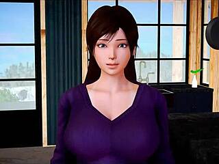 in my new family cartoon, redhead amateur says 'let's have fun'