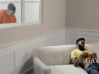 Peeping Neighbor Caught and Invited for a Wild Bareback Session